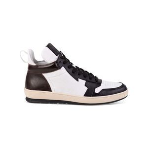THE RAD BLACK KIDS Mens Brown Heel Pull-Tab Gwanda Platform Sneakers Shoes 12